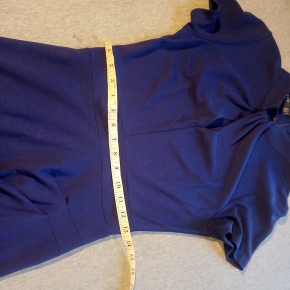 Elegant Purple Midi Dress for Women - Picture 8 of 8